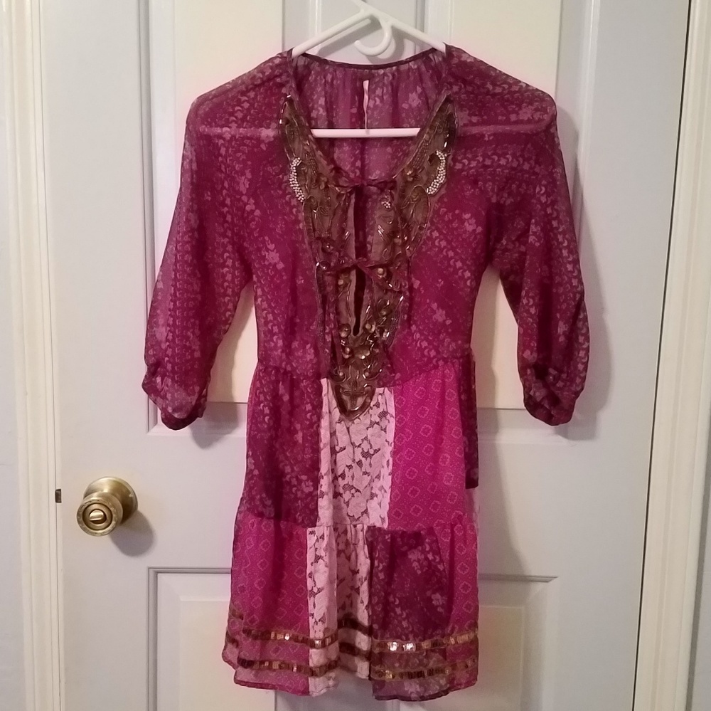 FP Gossamer Wings tunic XS
